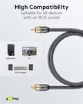 Miniatyrbilde 7 av 11: Mono RCA-kabel, 2 m