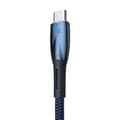 Miniatyrbillede 4 af 6: Glimmer USB-A - USB-C hurtigopladningskabel 1m - blå
