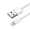 Miniatyrbild 2 av 6: USB-A - Lightning MFI-kabel 1,8m, certifierad vit