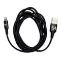 Miniatyrbillede 4 af 6: Iphone Lightning 2.4A USB kabel 1m sort