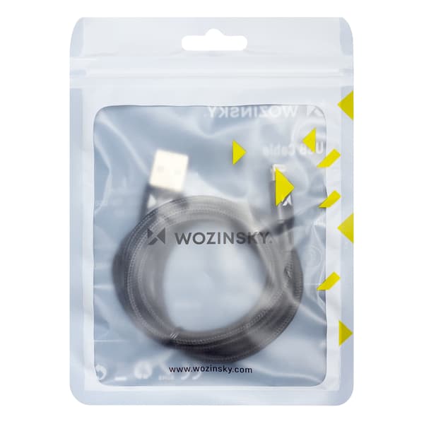 Iphone Lightning 2.4A USB kabel 1m sort