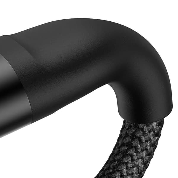 Flash Series II USB-C kabel Iphone Lightning microUSB 100W 1,5m sort