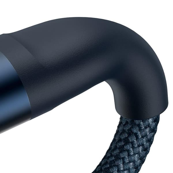 Flash Series II USB-C USB Type A-kabel Iphone Lightning microUSB 100W 1,5m blå