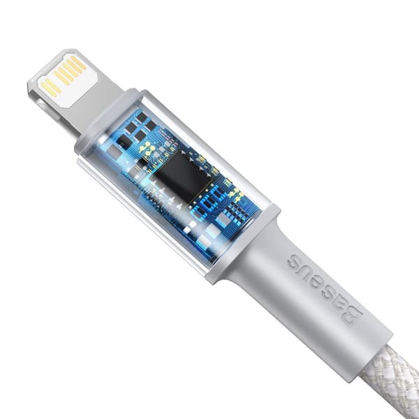 Kabel til iPhone USB-C - Lynhurtig opladning 20W 2m - hvid
