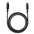 Miniatyrbillede 4 af 6: Kabel til iPhone USB-C - Lynhurtig opladning 20W 2m - helt sort