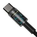 Miniatyrbild 4 av 6: USB-C - USB-C snabbladdningskabel 100W 2m - helsvart