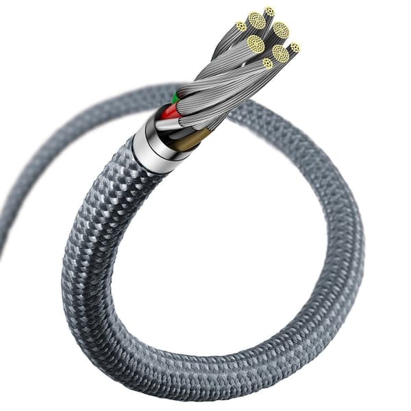 Kabel til iPhone USB-C - Lightning Power Delivery 20W 2m - grå