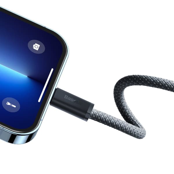 Kabel til iPhone USB-C - Lightning Power Delivery 20W 2m - grå