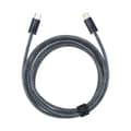 Miniatyrbillede 2 af 6: Kabel til iPhone USB-C - Lightning Power Delivery 20W 2m - grå