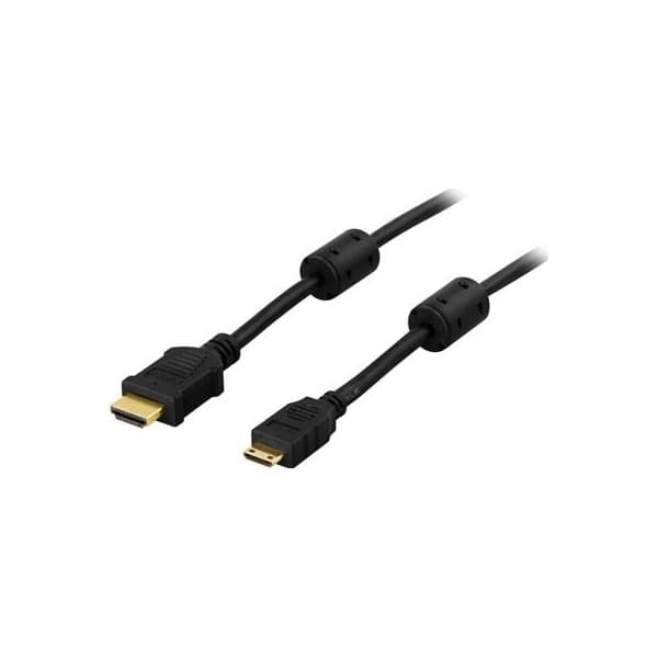 DELTACO HDMI - HDMI Mini High Speed med Ethernet kabel, 2,0 m