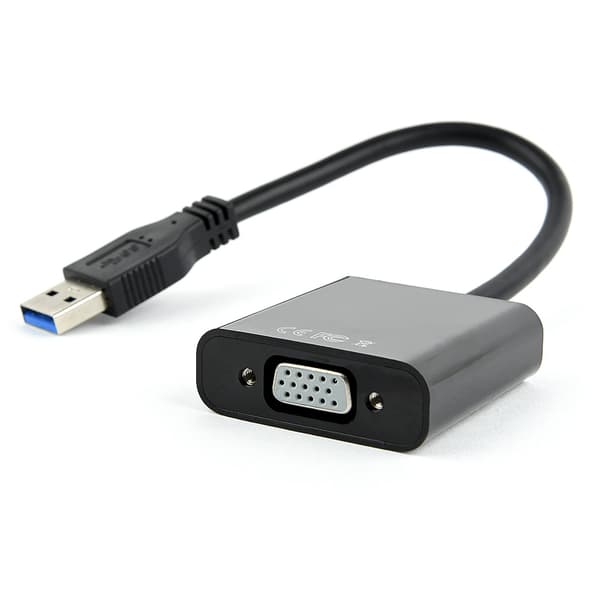 USB 3.0 – VGA -sovitin – Full HD -kuva, nopea asennus, laaja yhteensopivuus