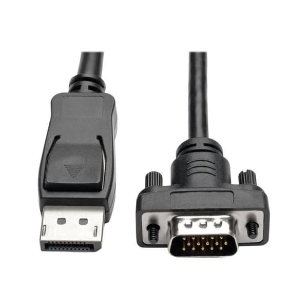 Active DisplayPort till VGA-skärmkabel 91cm - Tripp Lite - DP till HD15 - låst