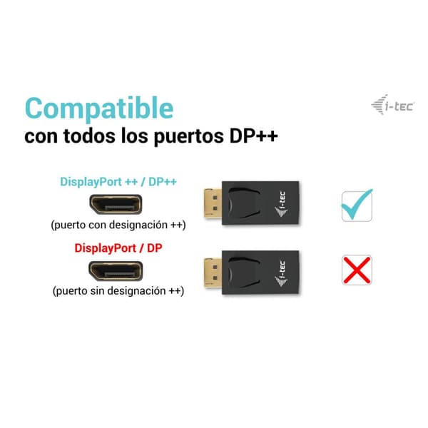 Thunderbolt til USB-C -adapter i-Tec DP2HDMI4K30HZ