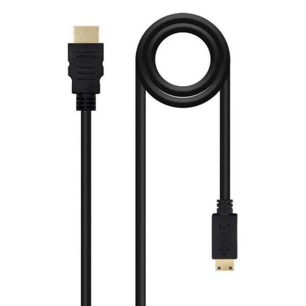 Kabel HDMI till Mini-HDMI NANOCABLE 10.15.0902 1,8 m Svart 1,8 m