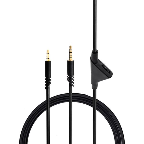 Hörlurs ljudkabel med volym funktion till Logitech Astro A40