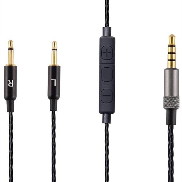 Lydkabel med mikrofon til Sennheiser HD 437