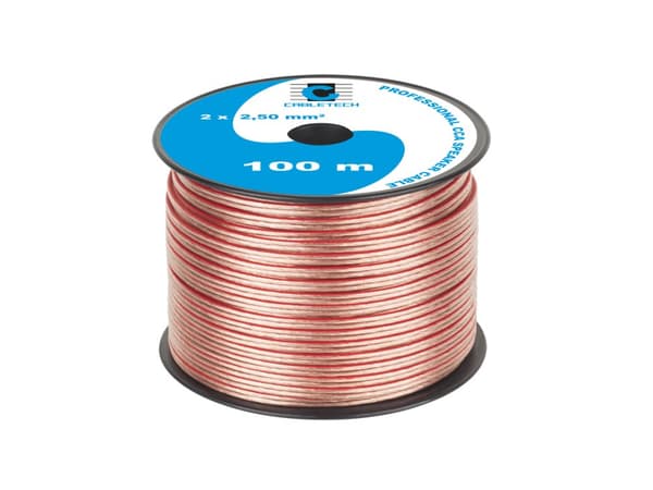 CCA 2,5 mm højttalerkabel