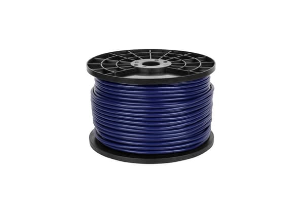 6mm blåt stereo mikrofonkabel