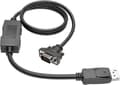 Miniatyrbillede 3 af 3: Tripp Lite P581-003-VGA-V2 DisplayPort 1.2 til VGA-adapterkabel - DP med låse til HD15