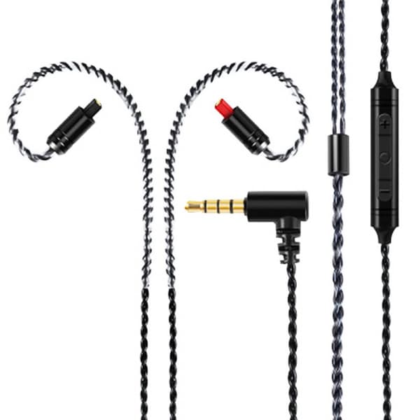 Lydkabel med mikrofon til Audio Technica ATH-IM50