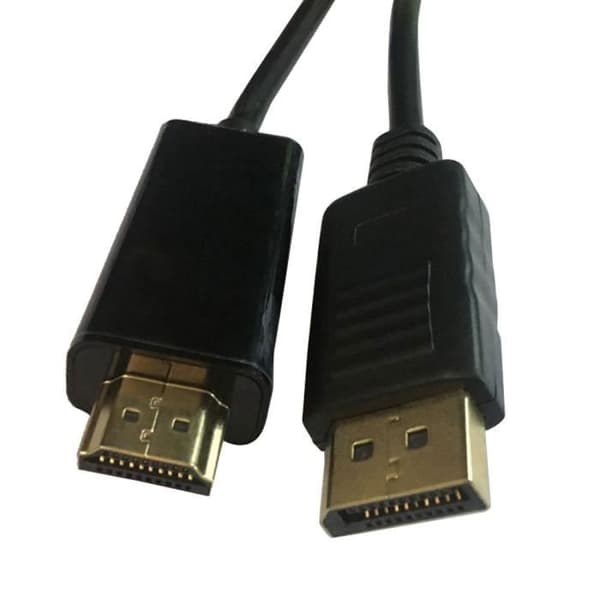 1,8M Displayport Display Port DP till HDMI Hane till Hane Full HD High Speed @wh1296
