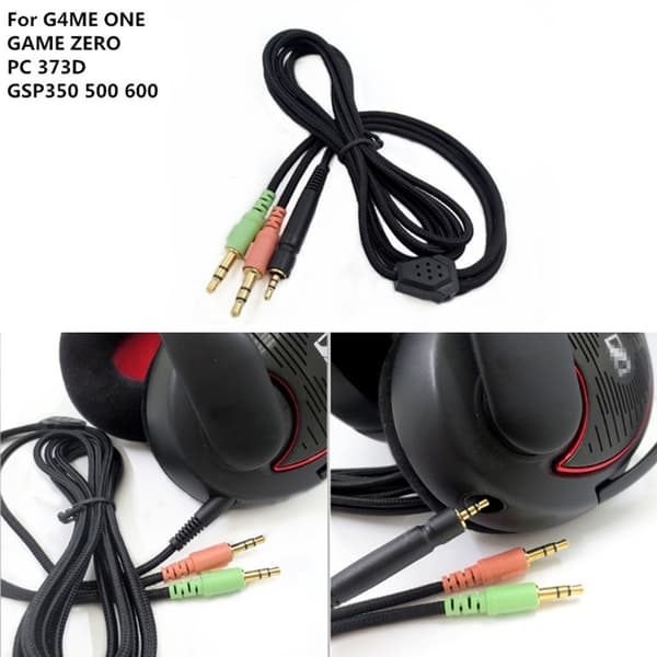 Ljudkabel till Sennheiser PC 373D GSP350 GSP500 GSP600