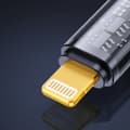 Miniatyrbild 4 av 10: 3-i-1 kabel USB - USB-C / Lightning / micro USB 3,5 A 1,2 m blå