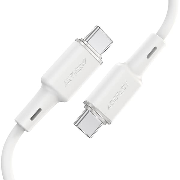 USB-C-kaapeli 60W 20V 3A 1,2m valkoinen