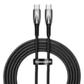 Miniatyrbillede 1 af 6: Glimmer Series USB-C 480Mb/s PD 100W hurtigopladningskabel 2m sort