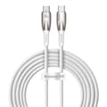 Miniatyrbillede 1 af 6: Glimmer Series USB-C 480Mb/s PD 100W hurtigopladningskabel 2m hvid