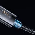 Miniatyrbillede 8 af 9: Stærkt flettet kabel USB-C 100W 2m blå
