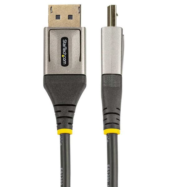 Startech Displayport 8k 60hz 1 M 1.4 Kabel Søvfarvet