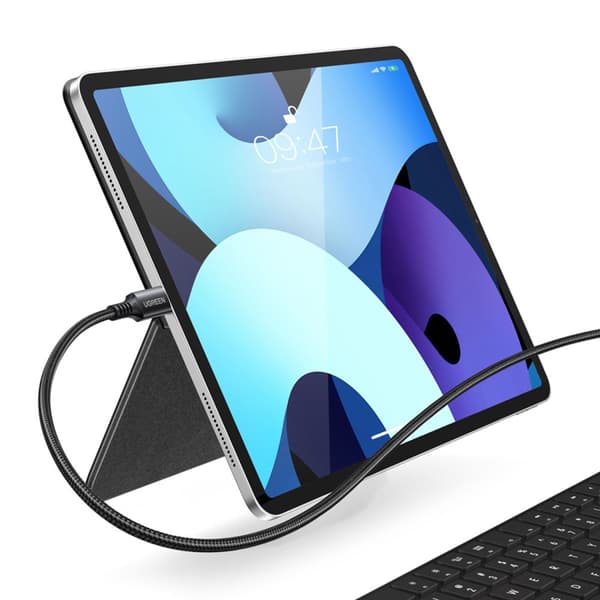 USB-C kabel 100W 5A PD 480Mbps 3m grå