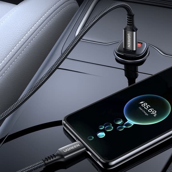 USB-C kabel 100W 5A PD 480Mbps 3m grå