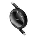 Miniatyrbillede 2 af 6: Kabel tilbagetrækkeligt optrækkeligt kabel USB-C 100W Free2Draw Mini 1m sort