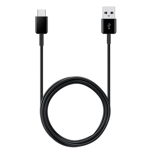 2 x Samsung USB - USB-C kabel 480Mb/s 5A 1,5m sort SÆT med 2 stk.
