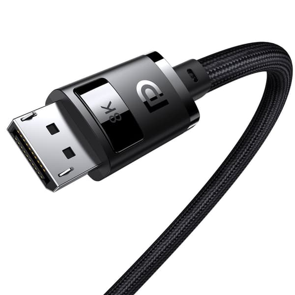 DisplayPort 8K 60Hz High Definition Series-kabel 1,5m svart