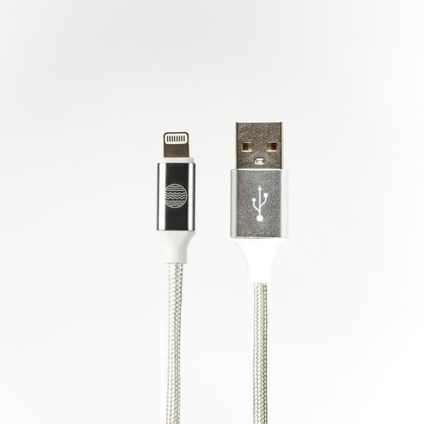Vår Pure Planet USB-A till Lightning-kabel, 1,2m/4ft
