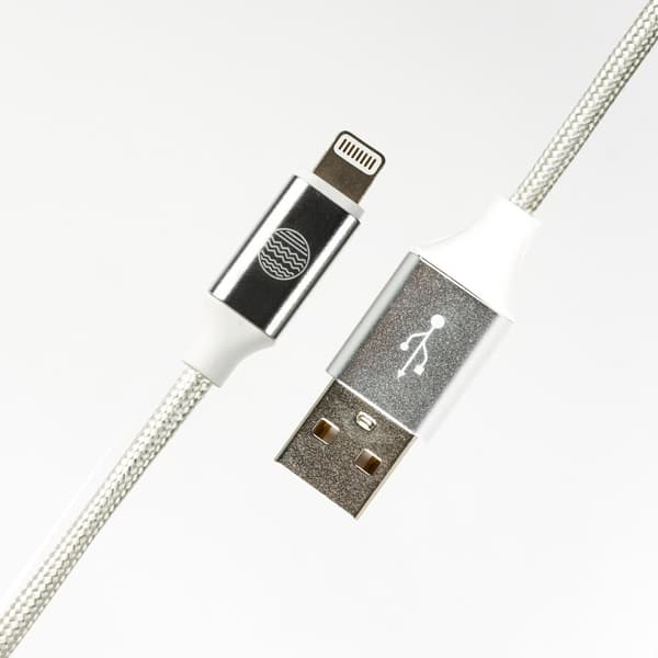 Vår Pure Planet USB-A till Lightning-kabel, 1,2m/4ft