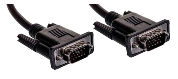 Lenovo 0,5m VGA VGA kabel VGA (D-Sub) Sort