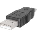 Miniatyrbild 1 av 2: USB hane till Mini B USB hane adapter BKL Electronic 10120277 1 st(ar)