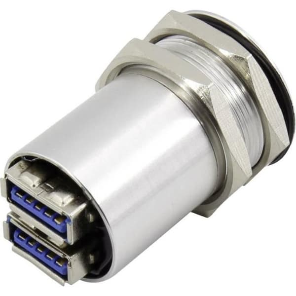 TRU COMPONENTS USB 3.0-förlängare - 2 x USB A hona till 2 x USB A hona