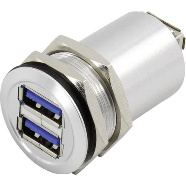 TRU COMPONENTS USB 3.0-förlängare - 2 x USB A hona till 2 x USB A hona