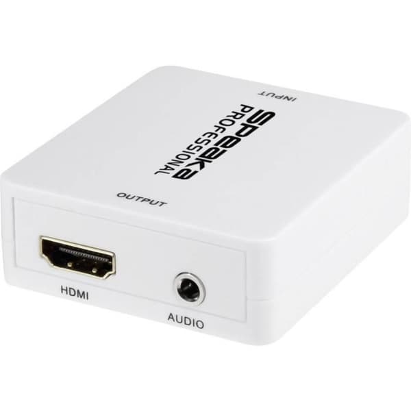 SpeaKa Professional Ljudutdragare - HDMI - HDMI, Jack, Cinch-RCA