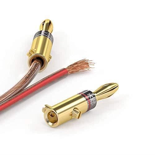 KabelDirekt 15m högtalarkabel (2x1,5 mm² HiFi-högtalarkabel Tillverkad i Tyskland, OFC-koppar, med polar 66-märkning