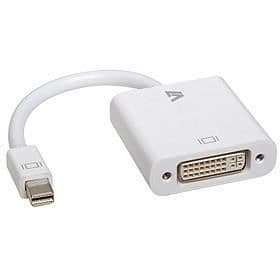 V7 CBL-MD1WHT-5E Videokabel - Mini DisplayPort till DVI-D - 17 cm - Vit