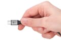 Miniatyrbild 11 av 11: 2in1 USB-textilkabel, rymdgrå/silver, m