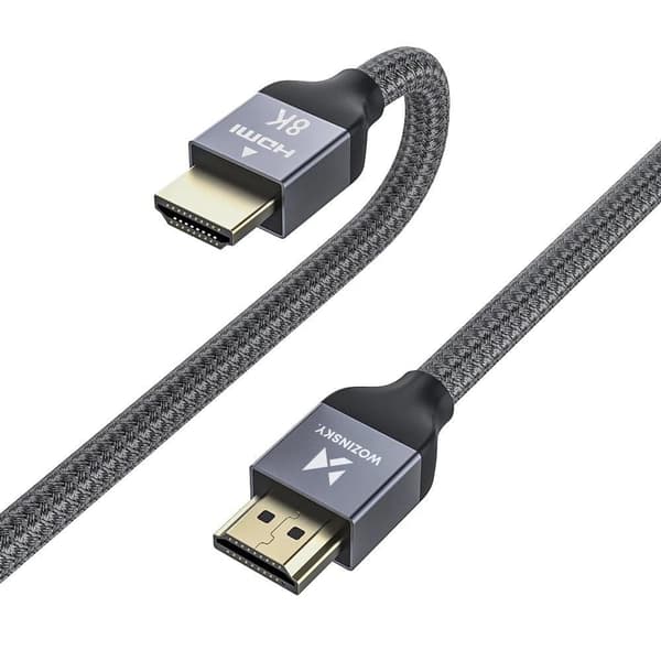 Wozinsky HDMI 2.1-kabel 8K 60 Hz 48 Gbps / 4K 120 Hz / 2K 144 Hz 3 m sølv (WHDMI-30)