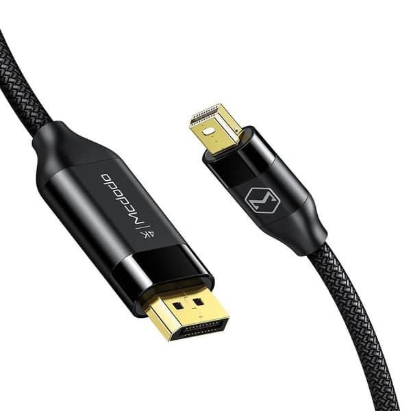 MCDODO KABEL MINI MONITOR PORT 1,4 DP 4K 165HZ TIL 2M HDR MONITOR