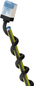 Miniatyrbild 1 av 11: Ultraflexibel patchkabel CAT 6A, slim, U/FTP, svart